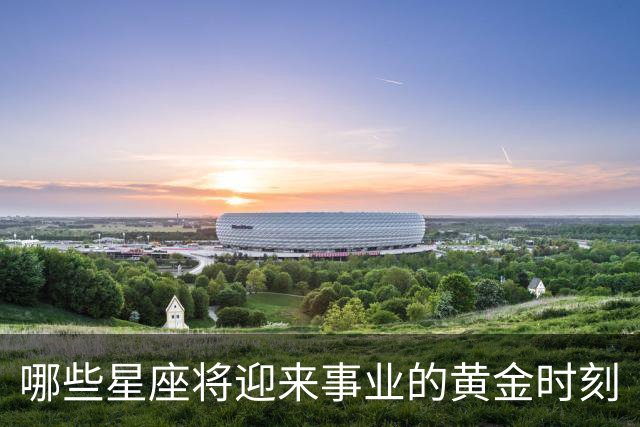 哪些星座将迎来事业的黄金时刻?